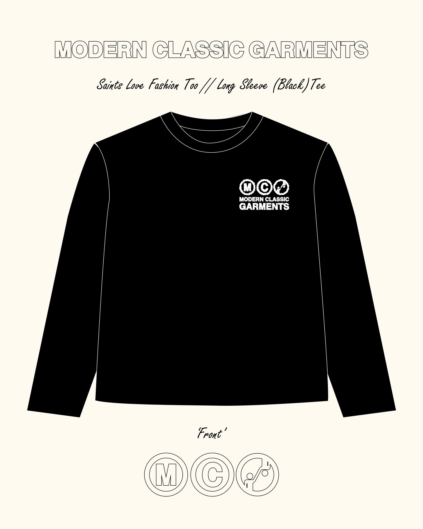 saints love fashion too (long sleeve)