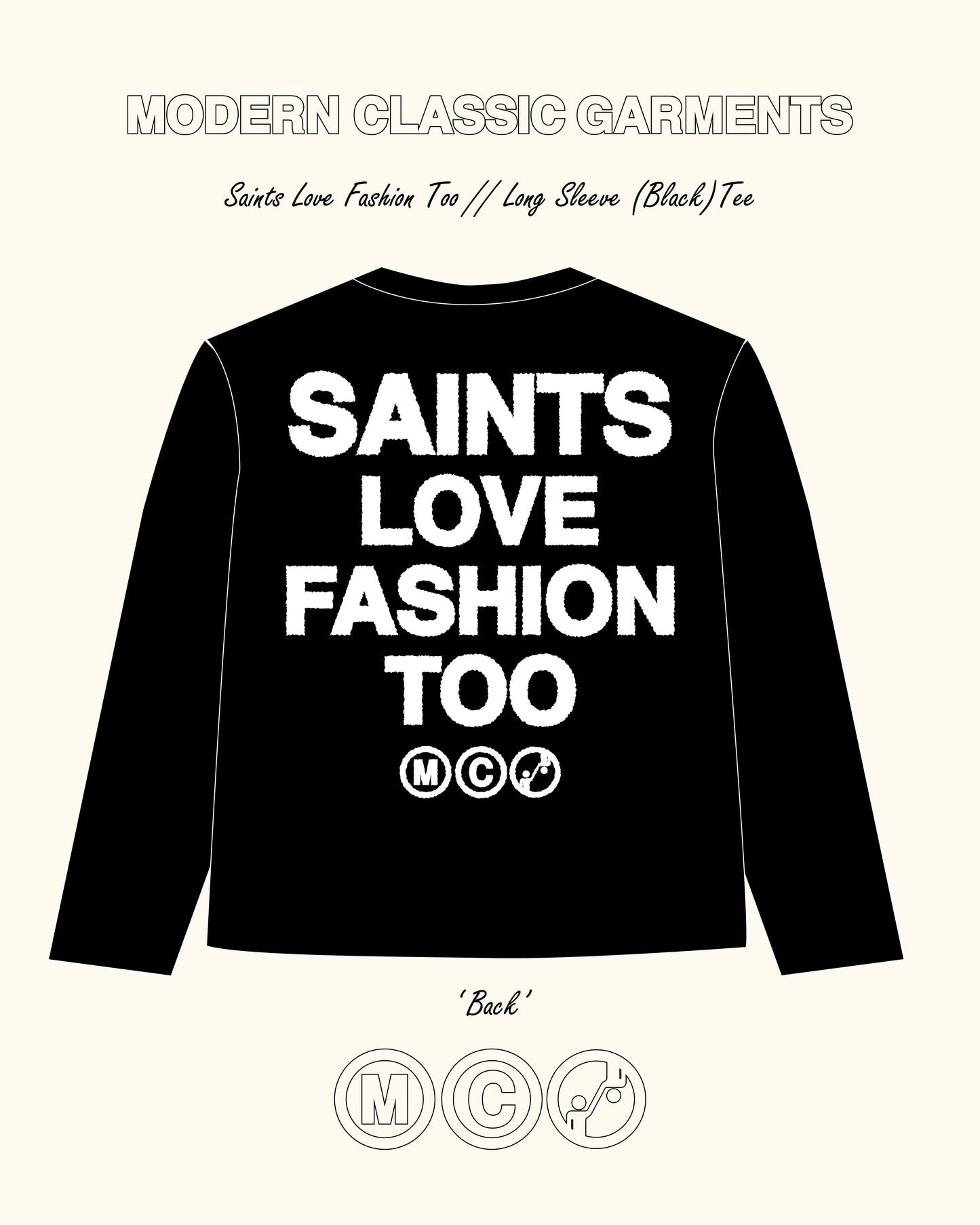 saints love fashion too (long sleeve)
