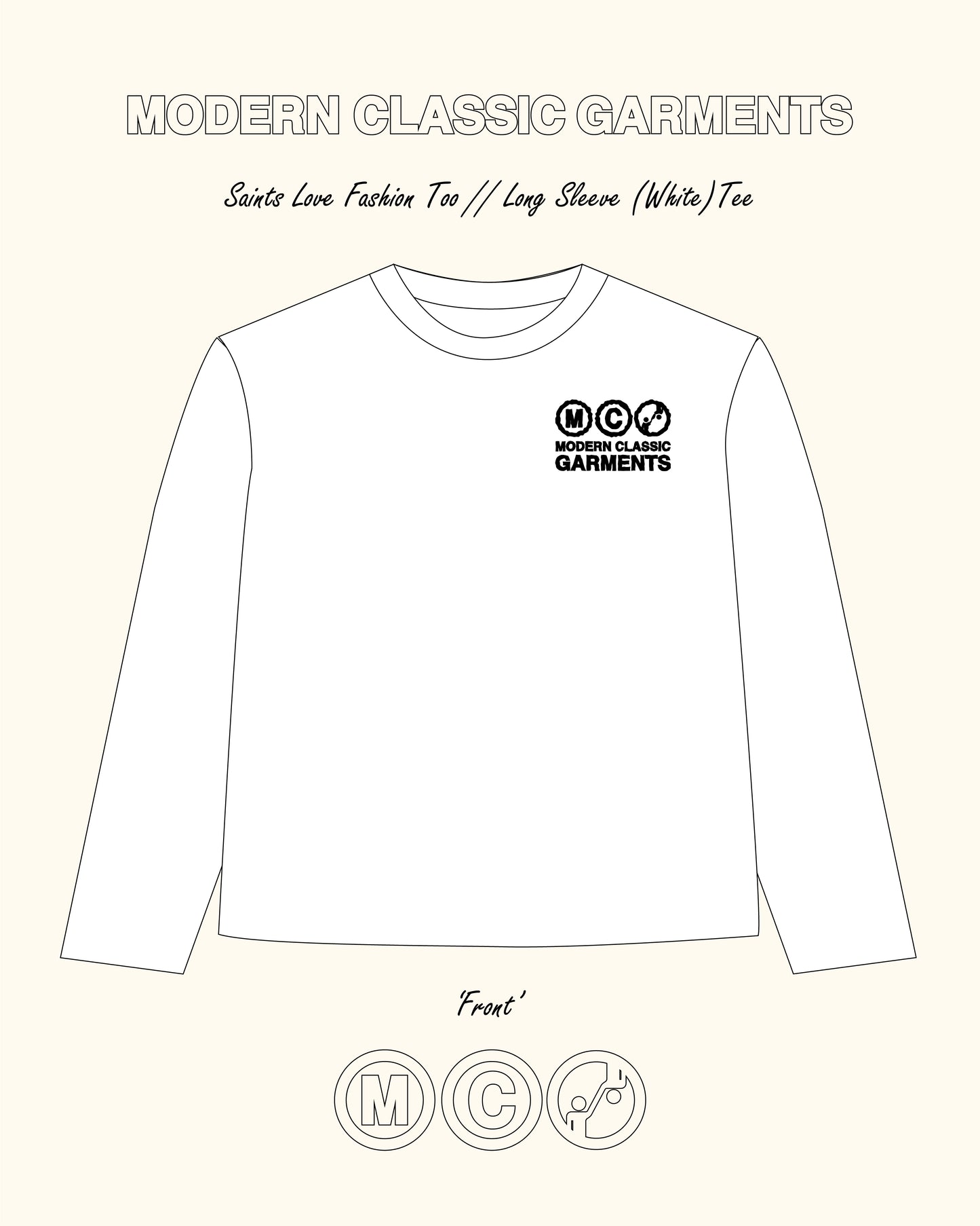 saints love fashion too (long sleeve)