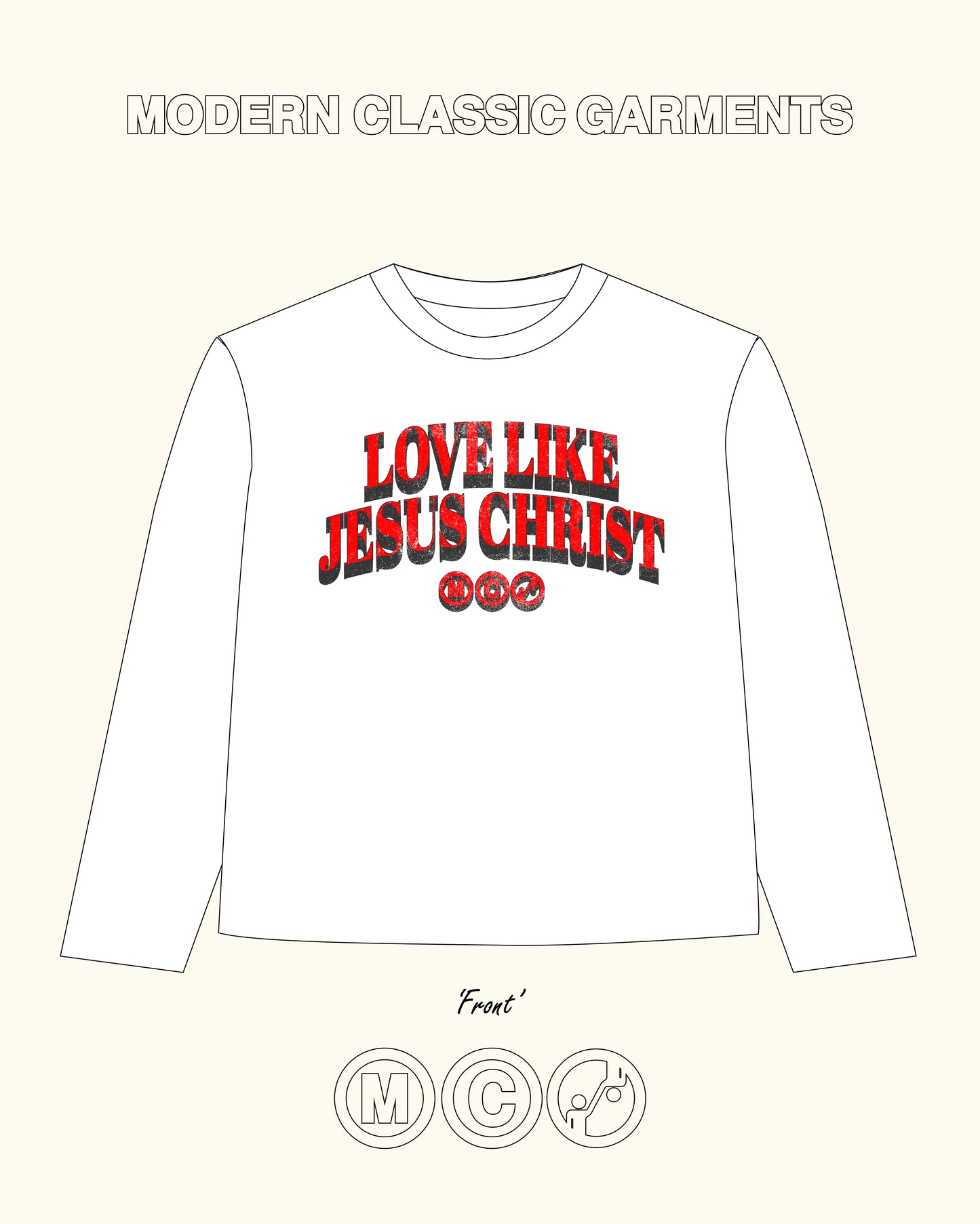 love like Jesus Christ (long sleeve)