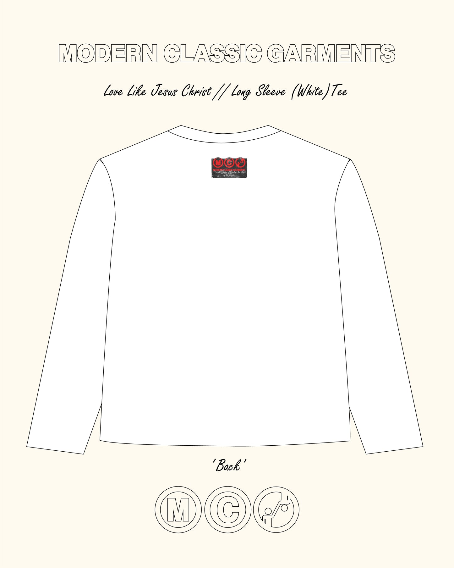 love like Jesus Christ (long sleeve)