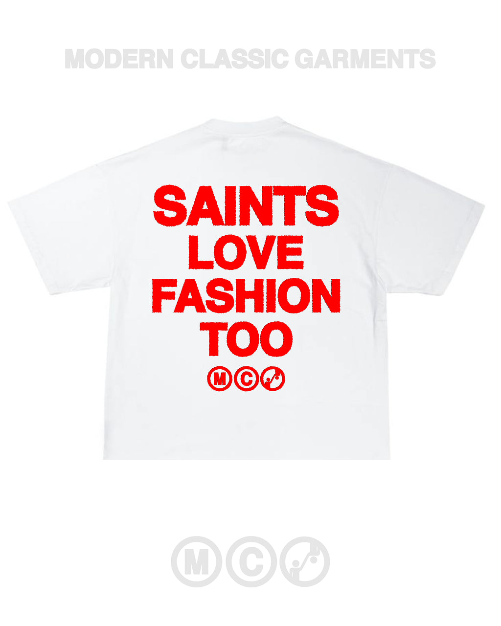 saints love fashion too (red design)