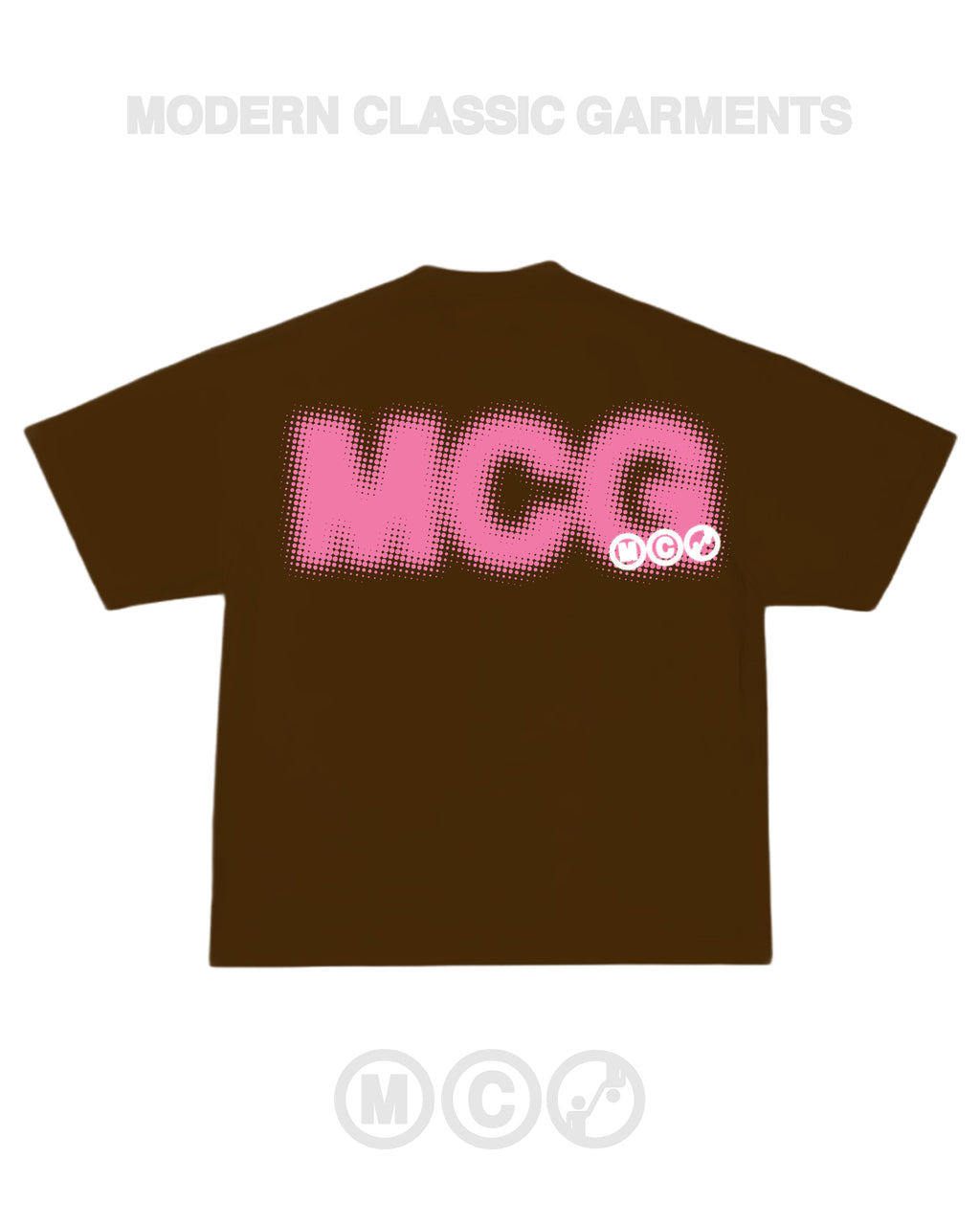 That fire MCG tee (brown)